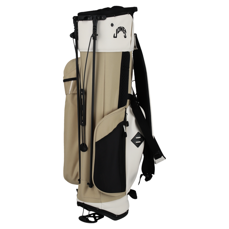 CLUBHAUS ×JONES × TANGRAM CREW CADDY BAG 3 SAND BEIGE TGA-G43 CLUBHAUS ×JONES × TANGRAM CREW CADDY BAG 3 SAND BEIGE TGA-G43