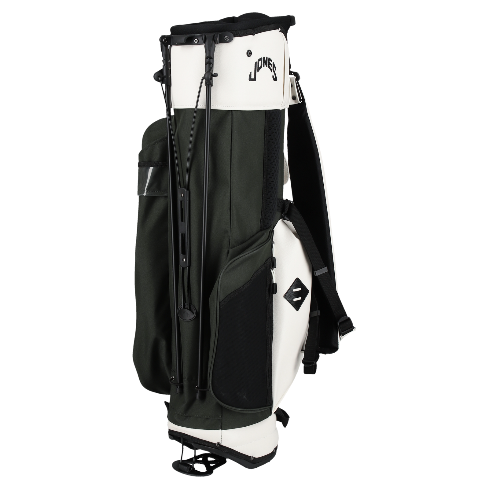 CLUBHAUS ×JONES × TANGRAM CREW CADDY BAG 3 DARK OLIVE TGA-G43 CLUBHAUS ×JONES × TANGRAM CREW CADDY BAG 3 DARK OLIVE TGA-G43