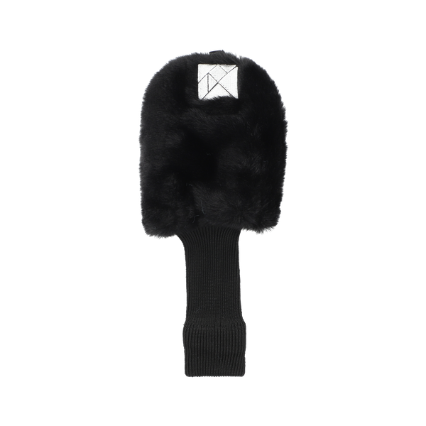 FUR HEAD COVER UTILITY  BLACK TGA-G44