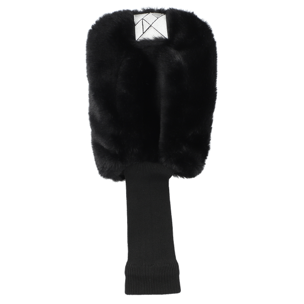 FUR HEAD COVER DRIVER  BLACK TGA-G45