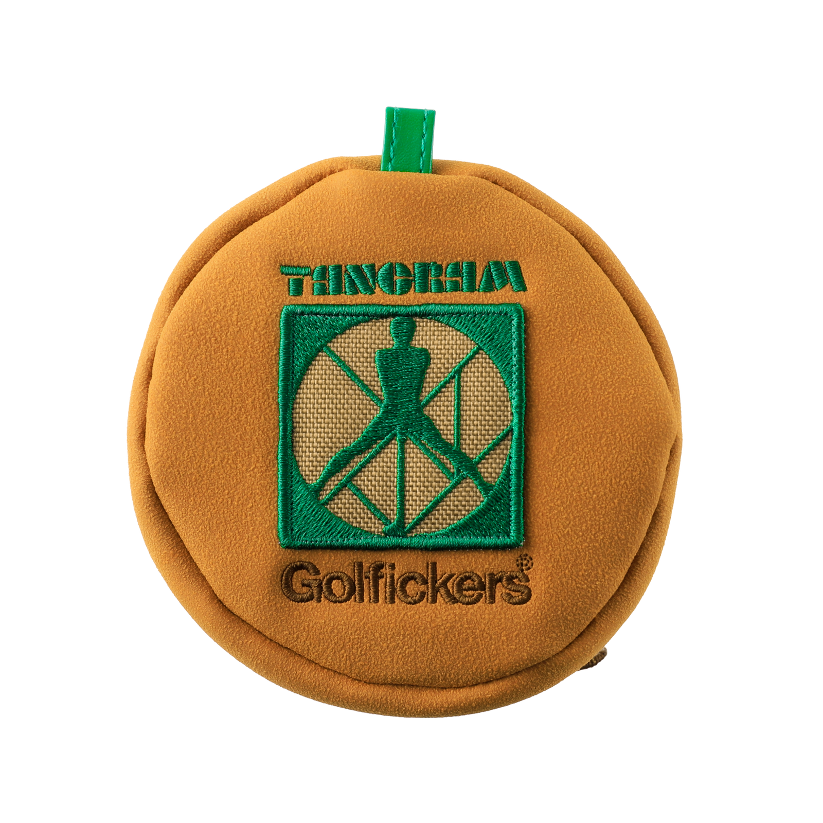 GOLFICKERS × TANGRAM HEAD COVER SET GREEN TGA-G56 GOLFICKERS × TANGRAM HEAD COVER SET GREEN TGA-G56