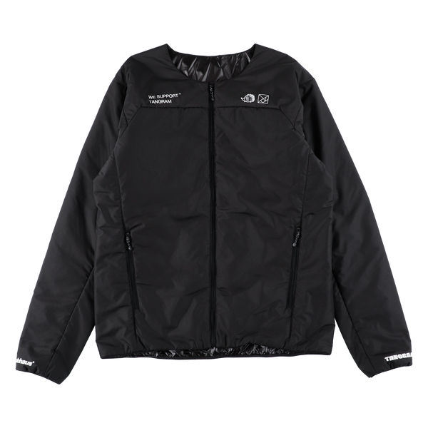 CLUBHAUS × TANGRAM INSULATED JACKET BLACK TGA-MB06 CLUBHAUS × TANGRAM INSULATED JACKET BLACK TGA-MB06