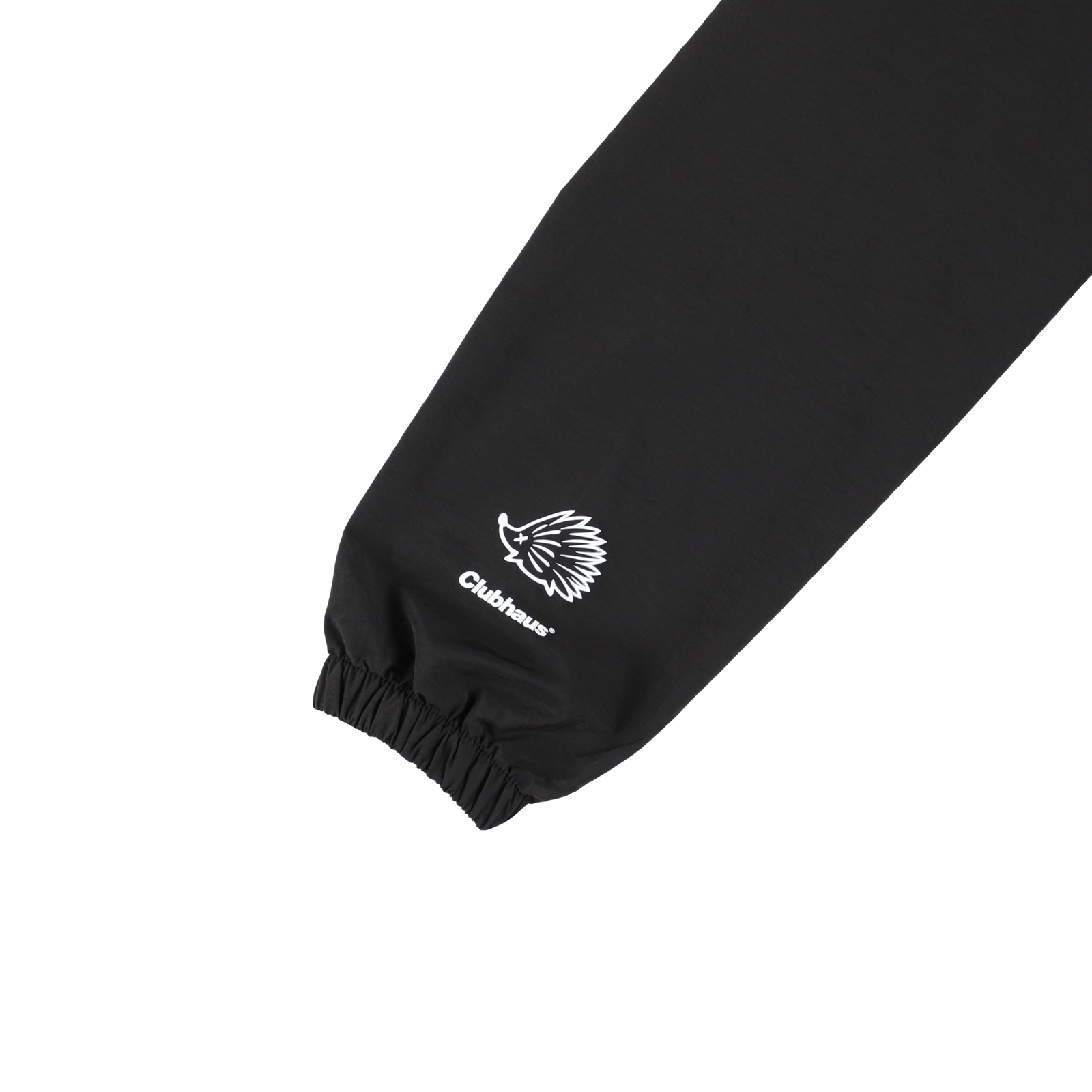 CLUBHAUS × TANGRAM DICE NYLON TRAINING JACKET BLACK TGA-MB16 CLUBHAUS × TANGRAM DICE NYLON TRAINING JACKET BLACK TGA-MB16