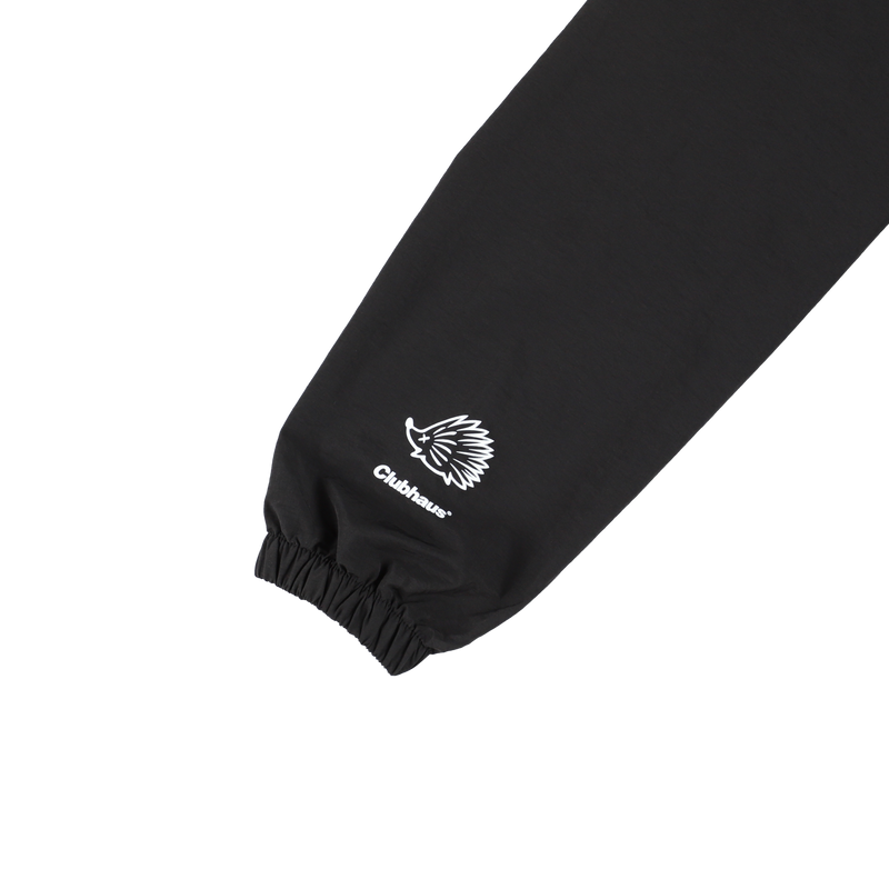 CLUBHAUS × TANGRAM DICE NYLON TRAINING JACKET BLACK TGA-MB16 CLUBHAUS × TANGRAM DICE NYLON TRAINING JACKET BLACK TGA-MB16