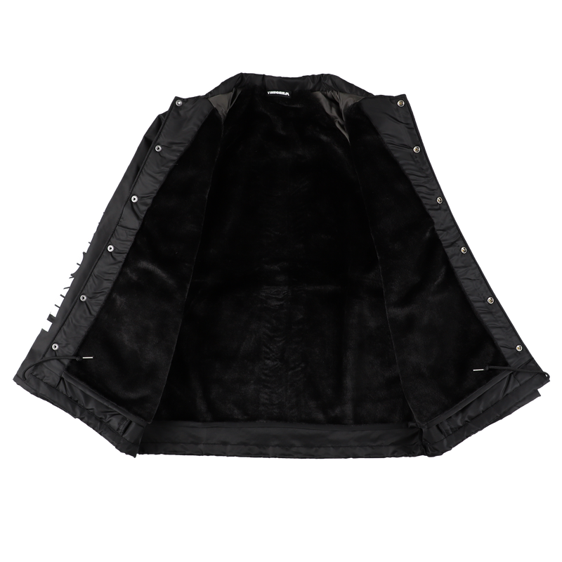 APG × TANGRAM NYLON BOA COACH JACKET BLACK TGA-MB18