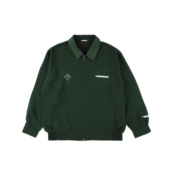 LINE PUZZLE LOGO POPLIN JACKET GREEN TGA-MB21