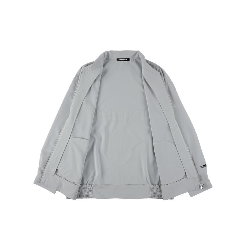 LINE PUZZLE LOGO POPLIN JACKET GRAY TGA-MB21