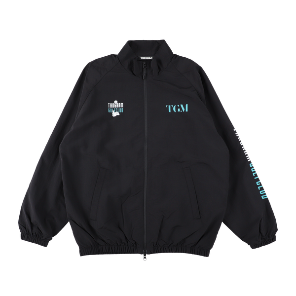 GOLF CLUB NYLON TRAINING JACKET BLACK TGA-MB30