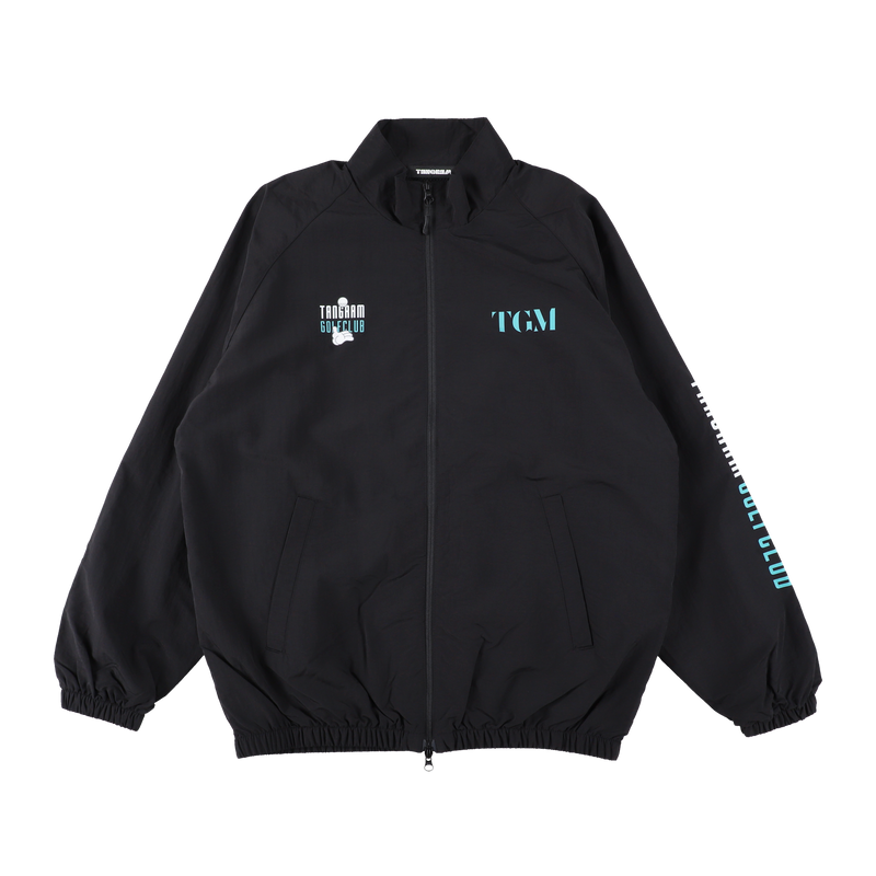 GOLF CLUB NYLON TRAINING JACKET BLACK TGA-MB30