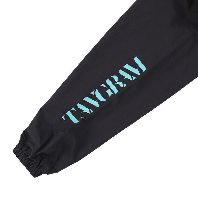 GOLF CLUB NYLON TRAINING JACKET BLACK TGA-MB30