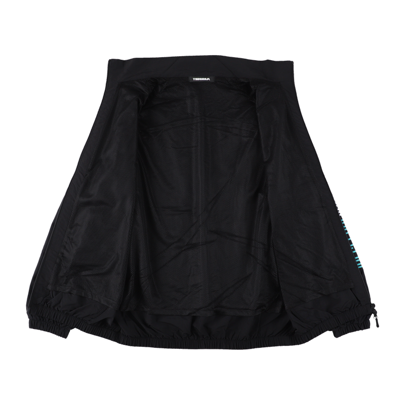 GOLF CLUB NYLON TRAINING JACKET BLACK TGA-MB30