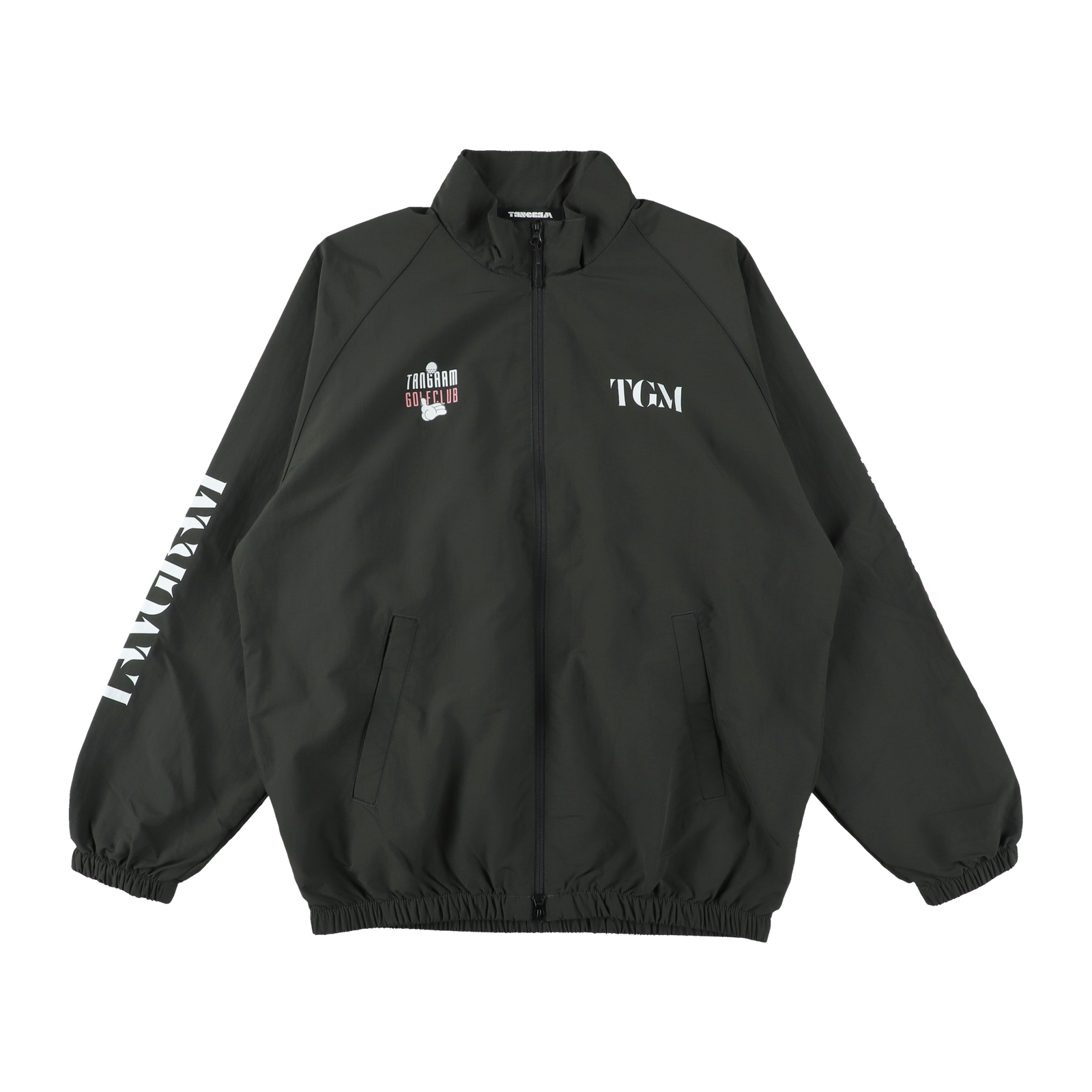 tangram タングラム　ナイロンジャケット　ゴルフ GOLF CLUB NYLON TRAINING JACKET OLIVE TGA-MB30 – TANGRAM