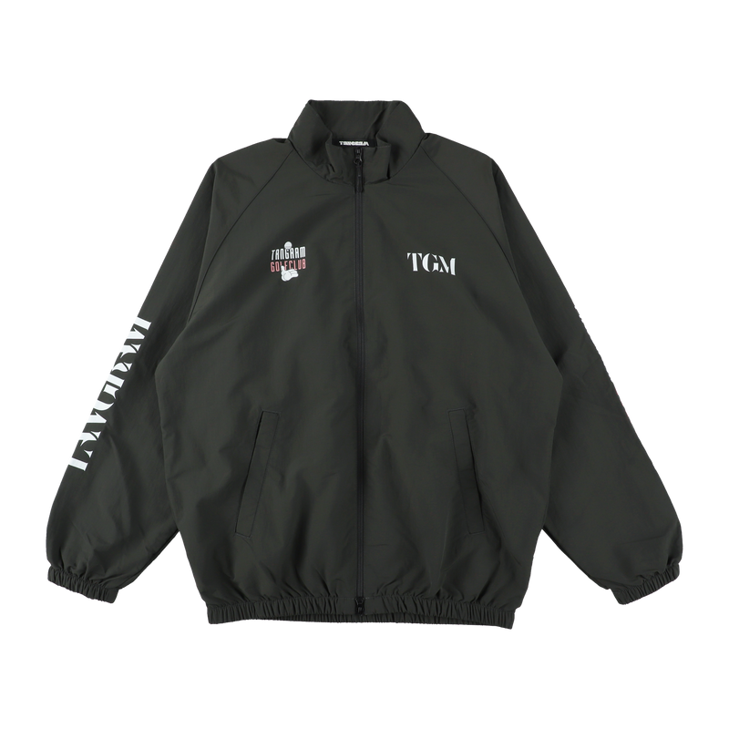 GOLF CLUB NYLON TRAINING JACKET OLIVE TGA-MB30