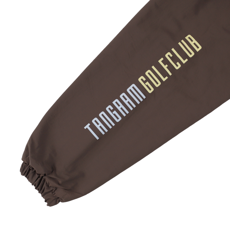 GOLF CLUB FLEECE REVERSIBLE JACKET CHOCOLATE BROWN TGA-MB31