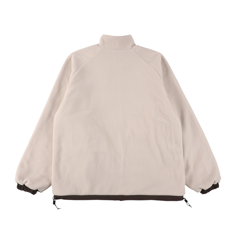 GOLF CLUB FLEECE REVERSIBLE JACKET CHOCOLATE BROWN TGA-MB31