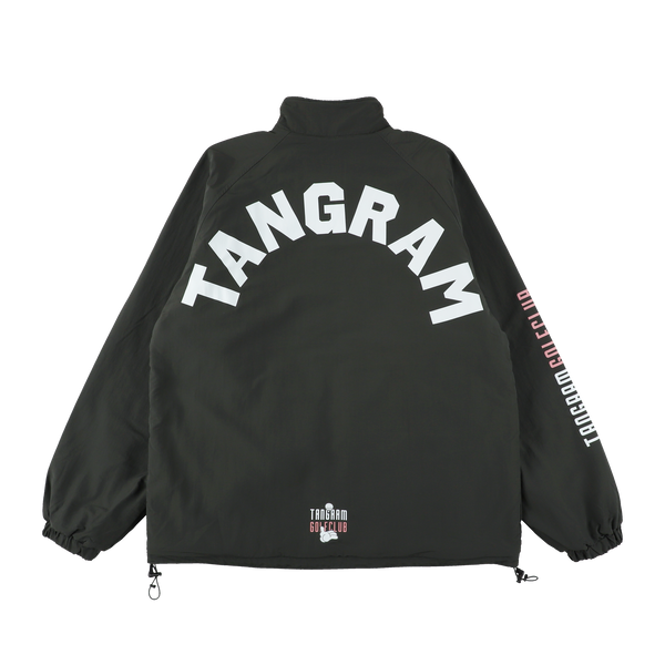 GOLF CLUB FLEECE REVERSIBLE JACKET OLIVE TGA-MB31