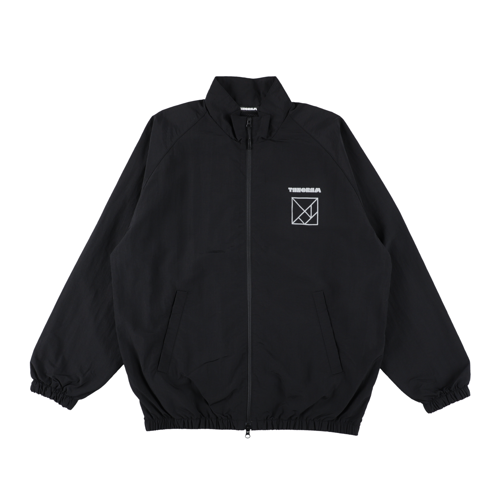 5525 × TANGRAM 5TH ANNIV. NYLON TRAINING JACKET BLACK TGS-MB36