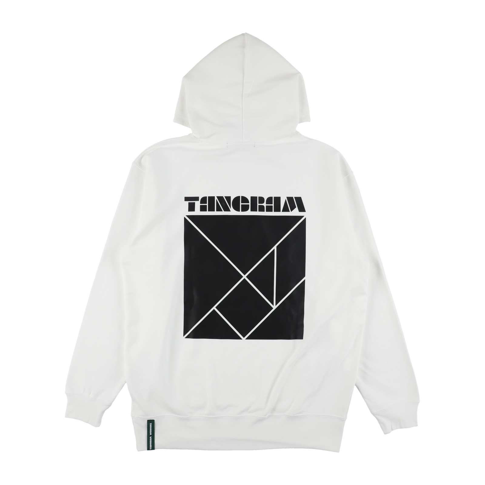 BASIC LOGO HOODIE WHITE TGA-MF16 – TANGRAM