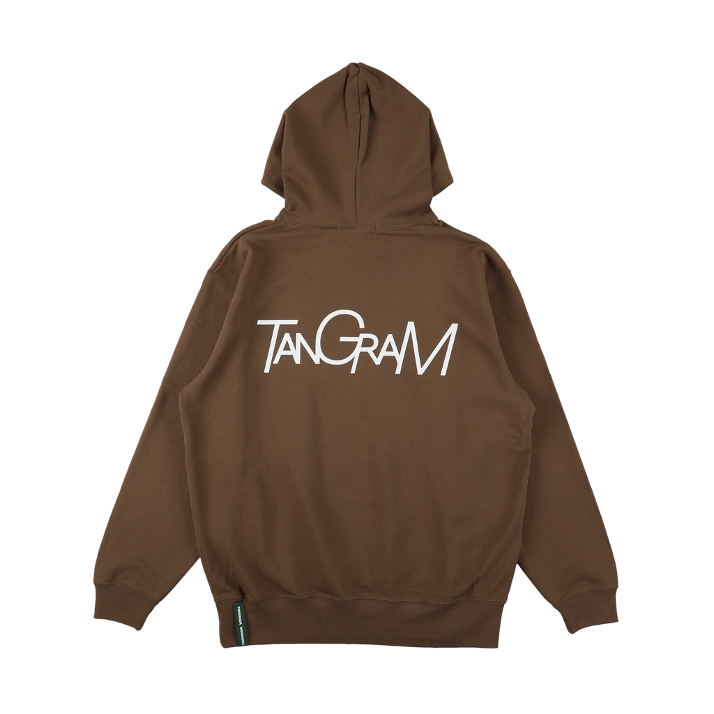 TSL LOGO HOODIE BROWN TGA-MF17 – TANGRAM
