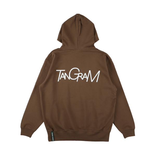 TSL LOGO HOODIE BROWN TGA-MF17