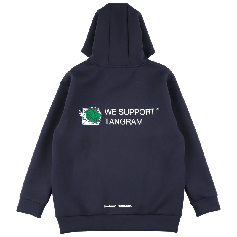 CLUBHAUS×TANGRAMクラブハウス×タングラムKNIT HOODIE CLUBHAUS CLUBHAUS×TANGRAMクラブハウス×タングラムKNIT HOODIE CLUBHAUS