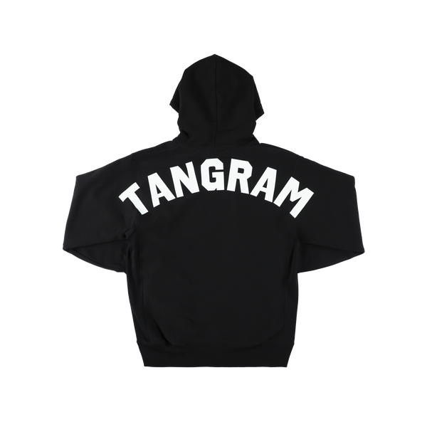 ARCH LOGO HEAVY WEIGHT HOODIE BLACK TGA-MF36