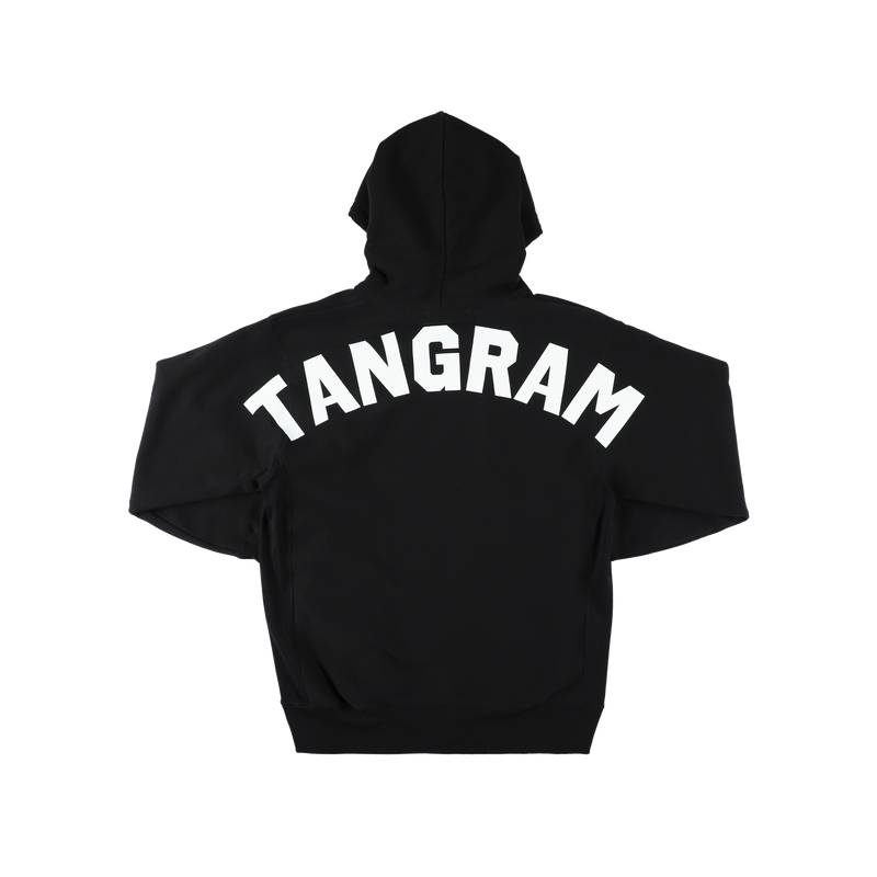 ARCH LOGO HEAVY WEIGHT HOODIE BLACK TGA-MF36 – TANGRAM ARCH LOGO HEAVY WEIGHT HOODIE BLACK TGA-MF36 – TANGRAM