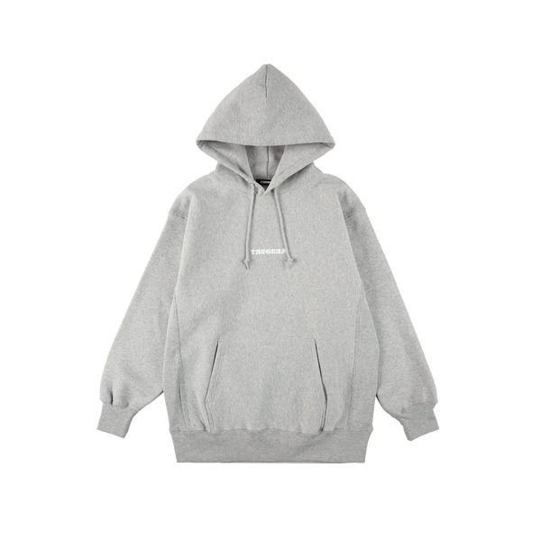 ARCH LOGO HEAVY WEIGHT HOODIE MIX GRAY TGA-MF36