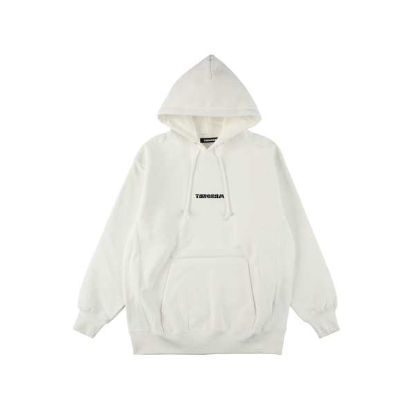 ARCH LOGO HEAVY WEIGHT HOODIE WHITE TGA-MF36