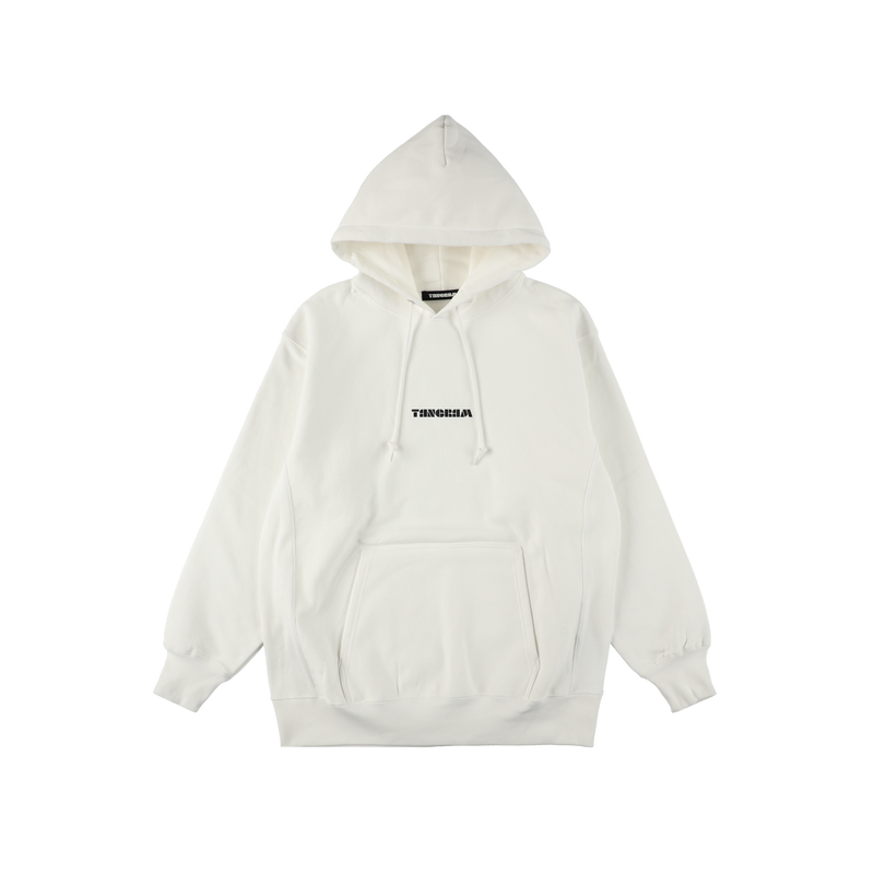 ARCH LOGO HEAVY WEIGHT HOODIE WHITE TGA-MF36