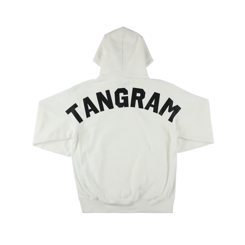 ARCH LOGO HEAVY WEIGHT HOODIE WHITE TGA-MF36 – TANGRAM ARCH LOGO HEAVY WEIGHT HOODIE WHITE TGA-MF36 – TANGRAM