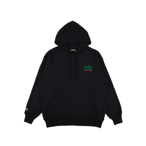 PGC × TANGRAM HEAVY WEIGHT HOODIE BLACK TGA-MF45