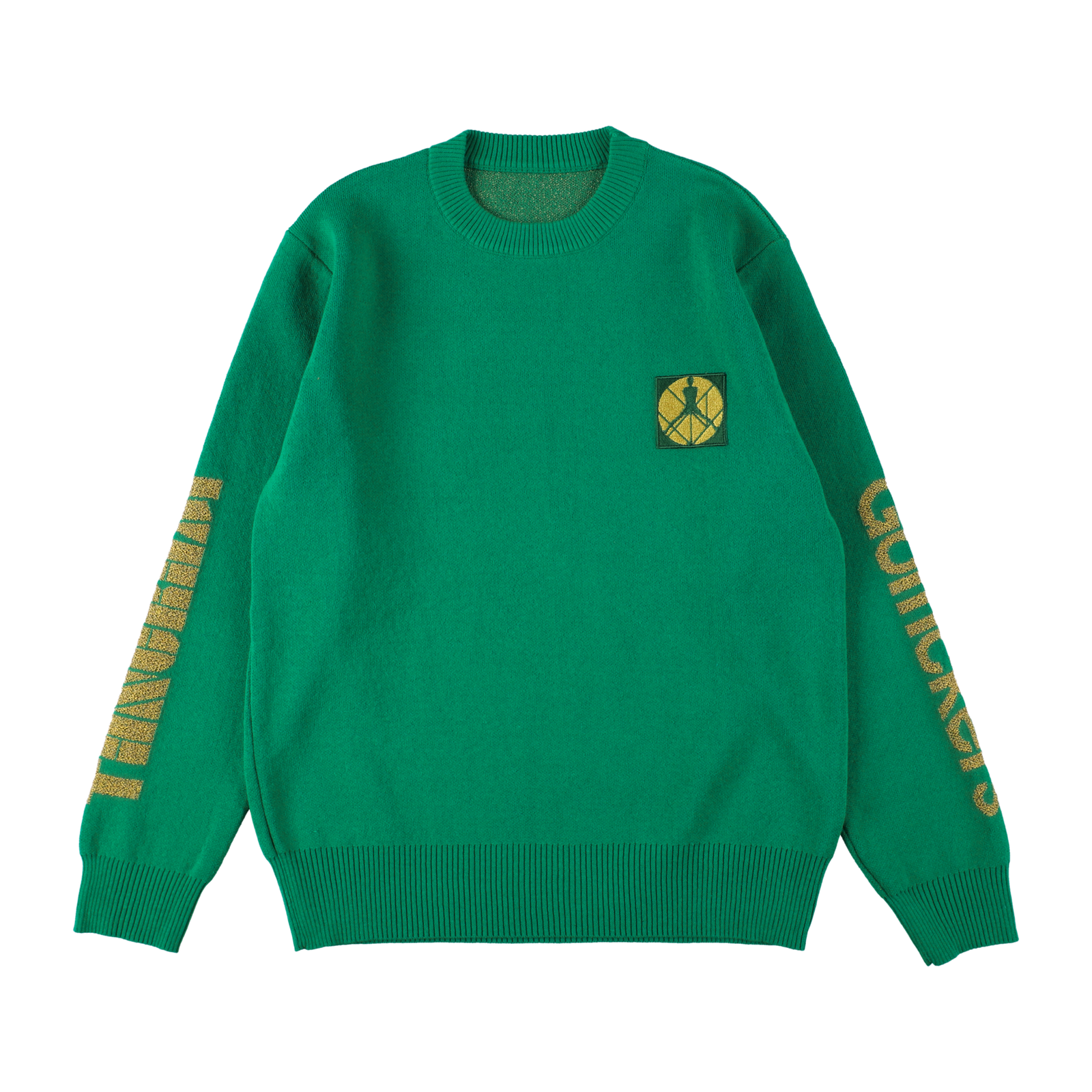 GOLFICKERS × TANGRAM KNIT GREEN TGA-MN13 GOLFICKERS × TANGRAM KNIT GREEN TGA-MN13