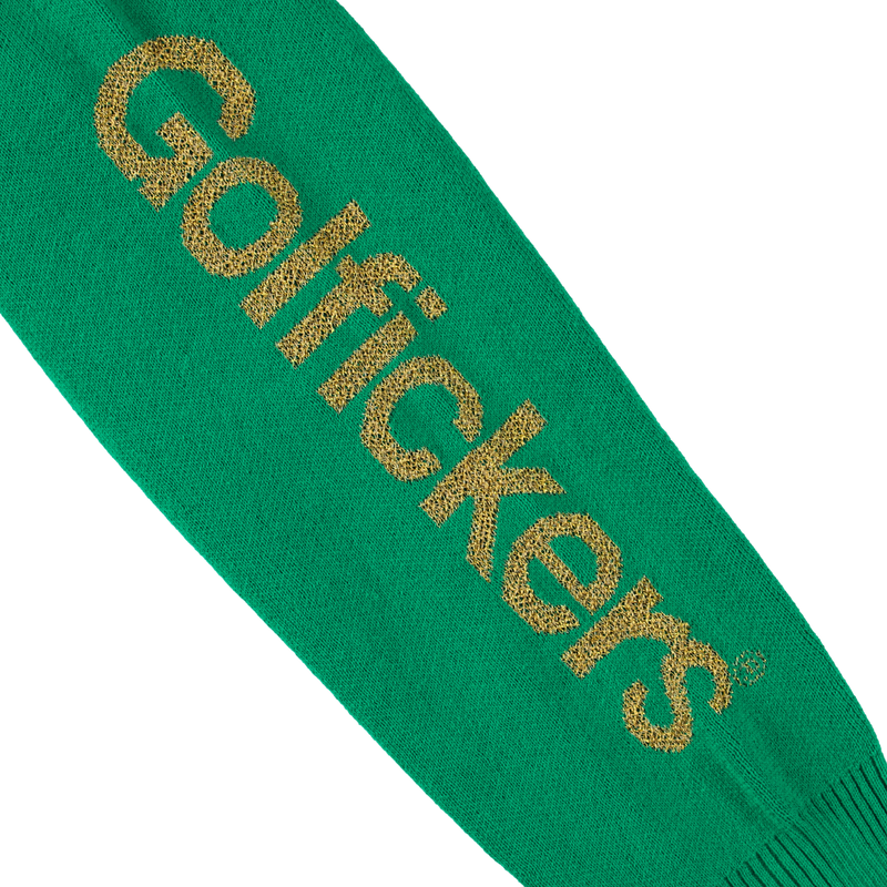 GOLFICKERS × TANGRAM KNIT GREEN TGA-MN13 GOLFICKERS × TANGRAM KNIT GREEN TGA-MN13