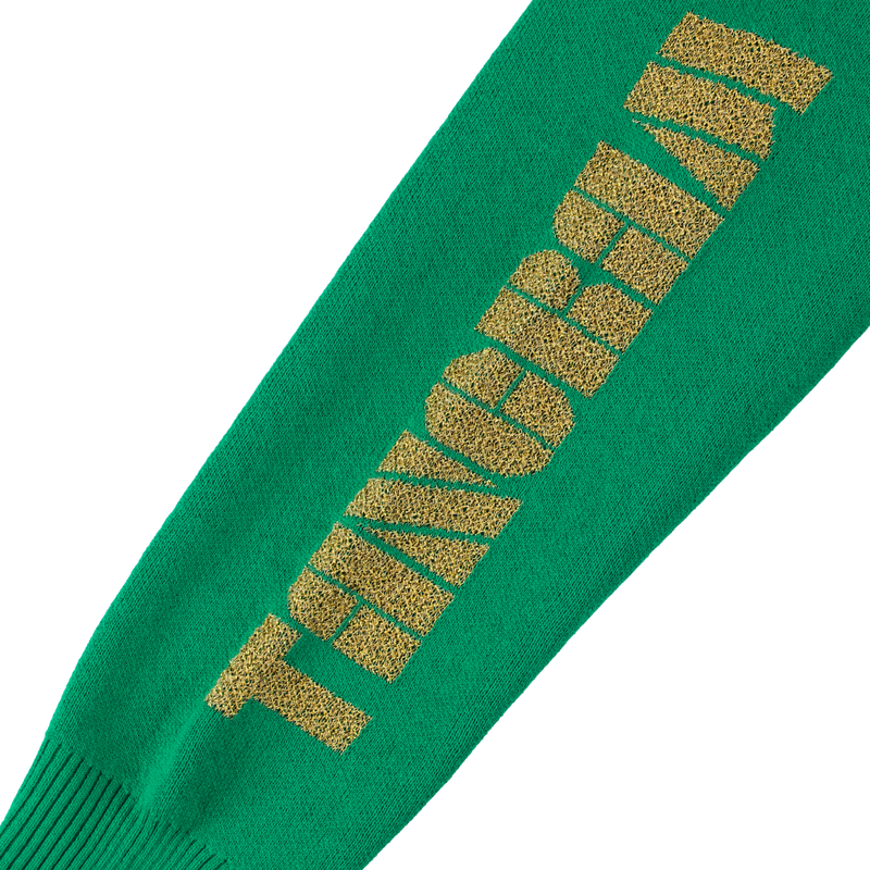 GOLFICKERS × TANGRAM KNIT GREEN TGA-MN13 GOLFICKERS × TANGRAM KNIT GREEN TGA-MN13