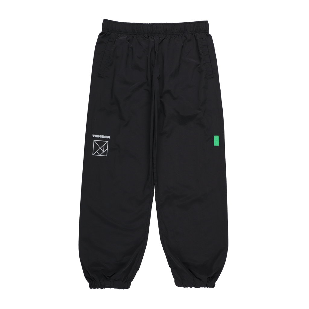 【新品タグ付】TANGRAM タングラム ターフ ウィンドシャツ 黒 L 5525 × TANGRAM 5TH ANNIV. NYLON TRAINING PANTS BLACK TGS-MP100