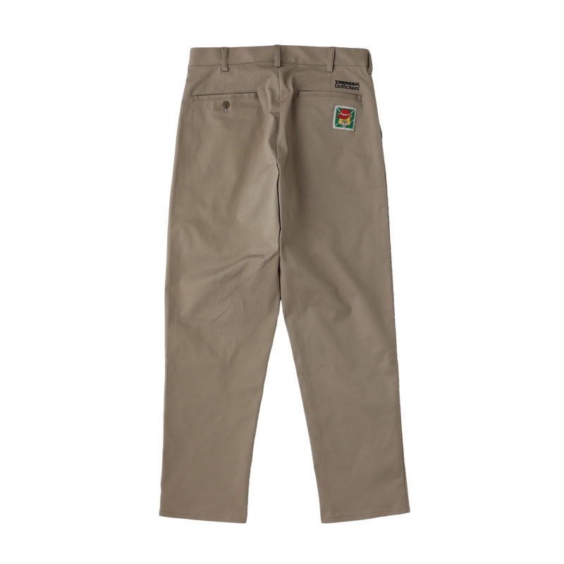 TANGRAM Golfickersコラボチノパン GOLFICKERS × TANGRAM CHINO PANTS BEIGE TGA-MP27