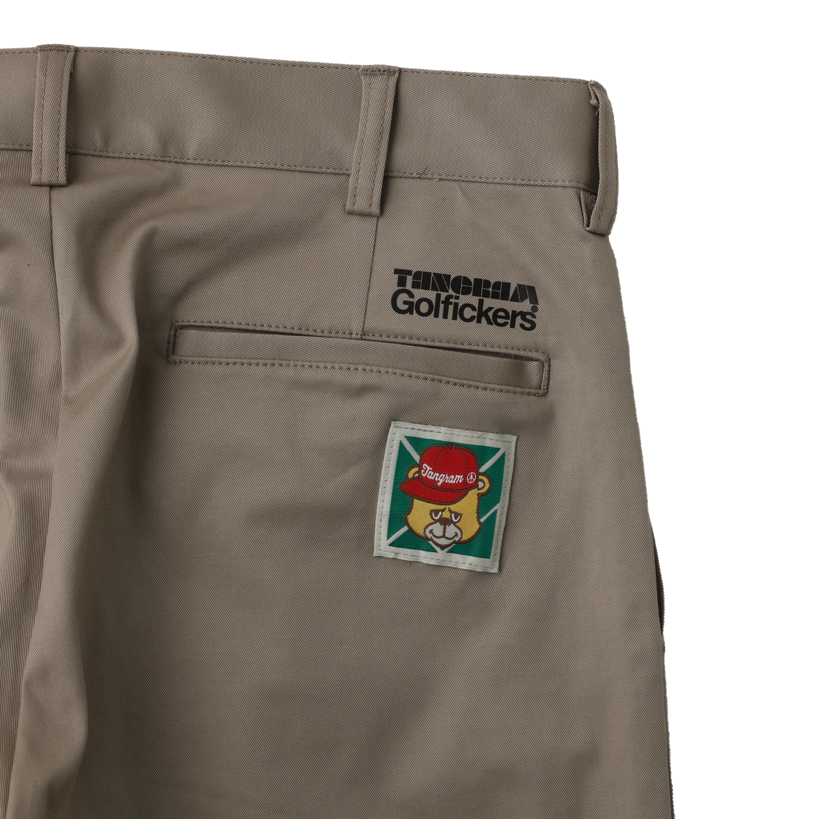 GOLFICKERS × TANGRAM CHINO PANTS BEIGE TGA-MP27 GOLFICKERS × TANGRAM CHINO PANTS BEIGE TGA-MP27