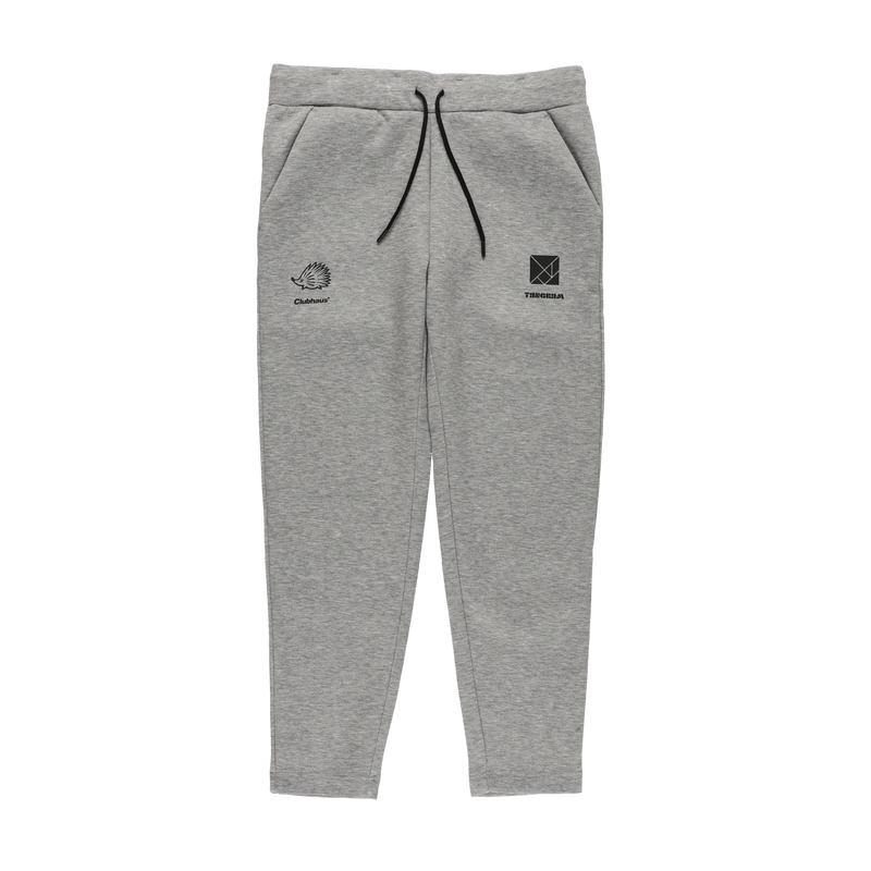 CLUBHAUS × TANGRAM DICE DOUBLE KNIT PANTS GRAY TGA-MP55