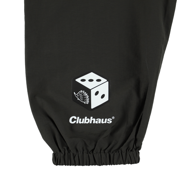 CLUBHAUS × TANGRAM DICE NYLON TRAINING PANTS OLIVE TGA-MP56 CLUBHAUS × TANGRAM DICE NYLON TRAINING PANTS OLIVE TGA-MP56