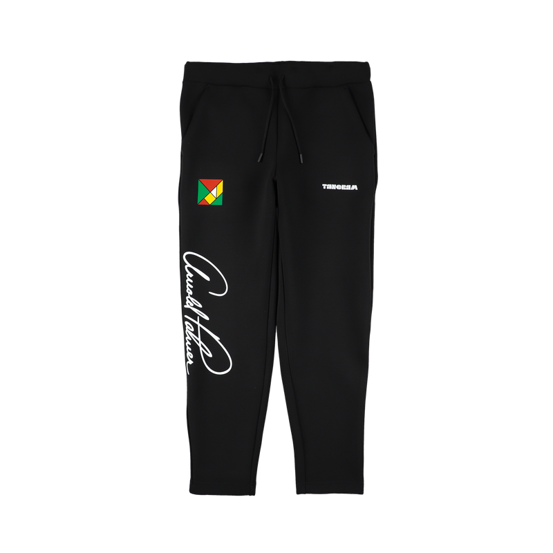 APG × TANGRAM DOUBLE KNIT PANTS BLACK TGA-MP57