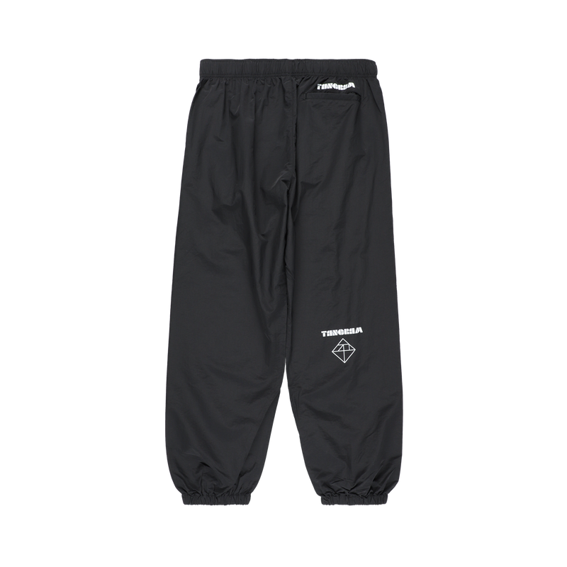 LINE PUZZLE LOGO NYLON TRAINING PANTS BLACK TGA-MP60