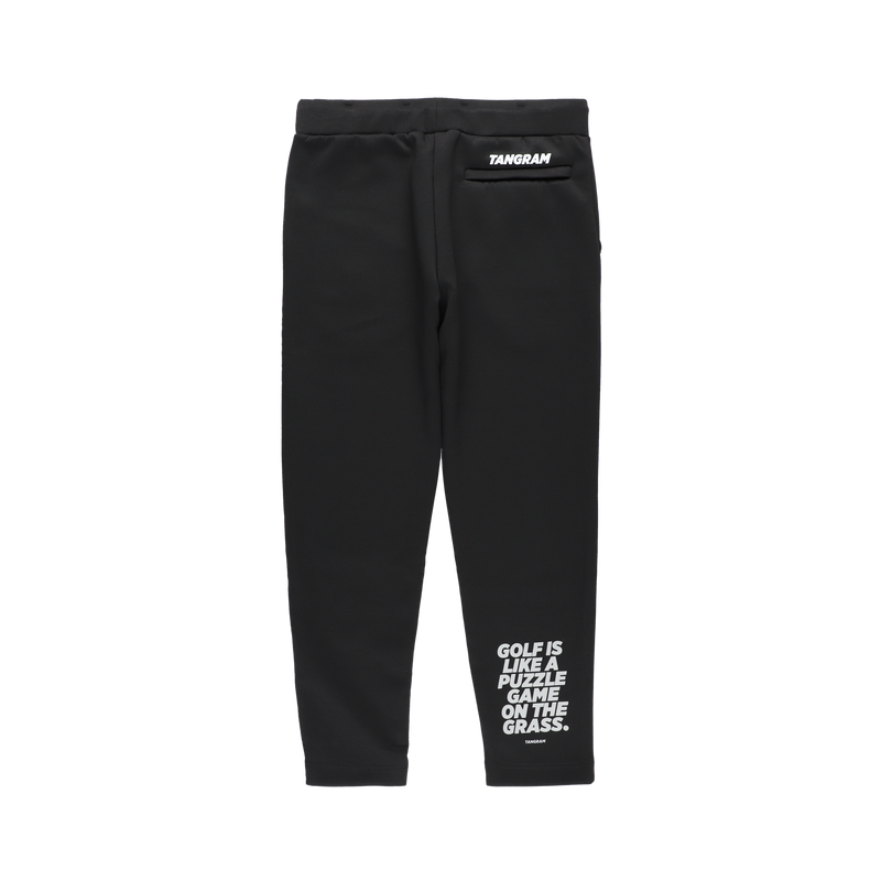 REFLECTOR BACK DOUBLE KNIT PANTS  BLACK 【予約商品】TGA-MP61