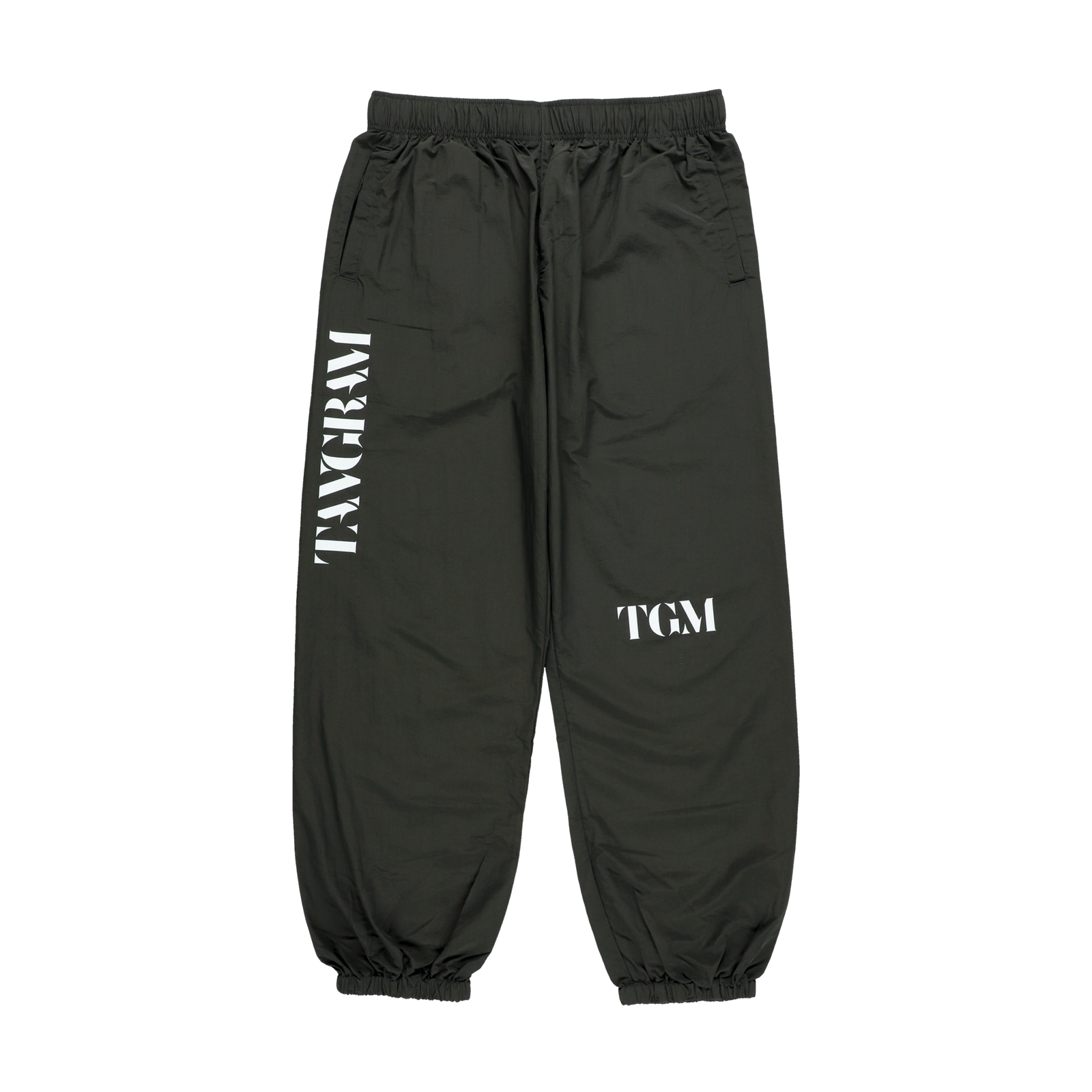 GOLF CLUB NYLON TRAINING PANTS OLIVE TGA-MP82 – TANGRAM