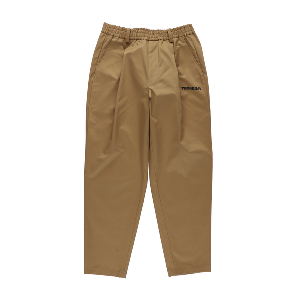 BASIC LOGO EASY PANTS BEIGE TGA-MP84