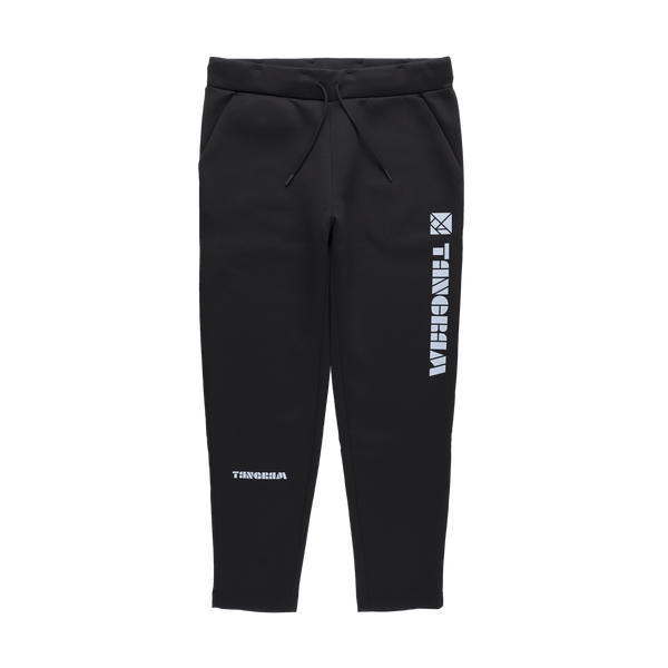 DOUBLE KNIT VERTICAL TURF LOGO PANTS BLACK TGA-MP85