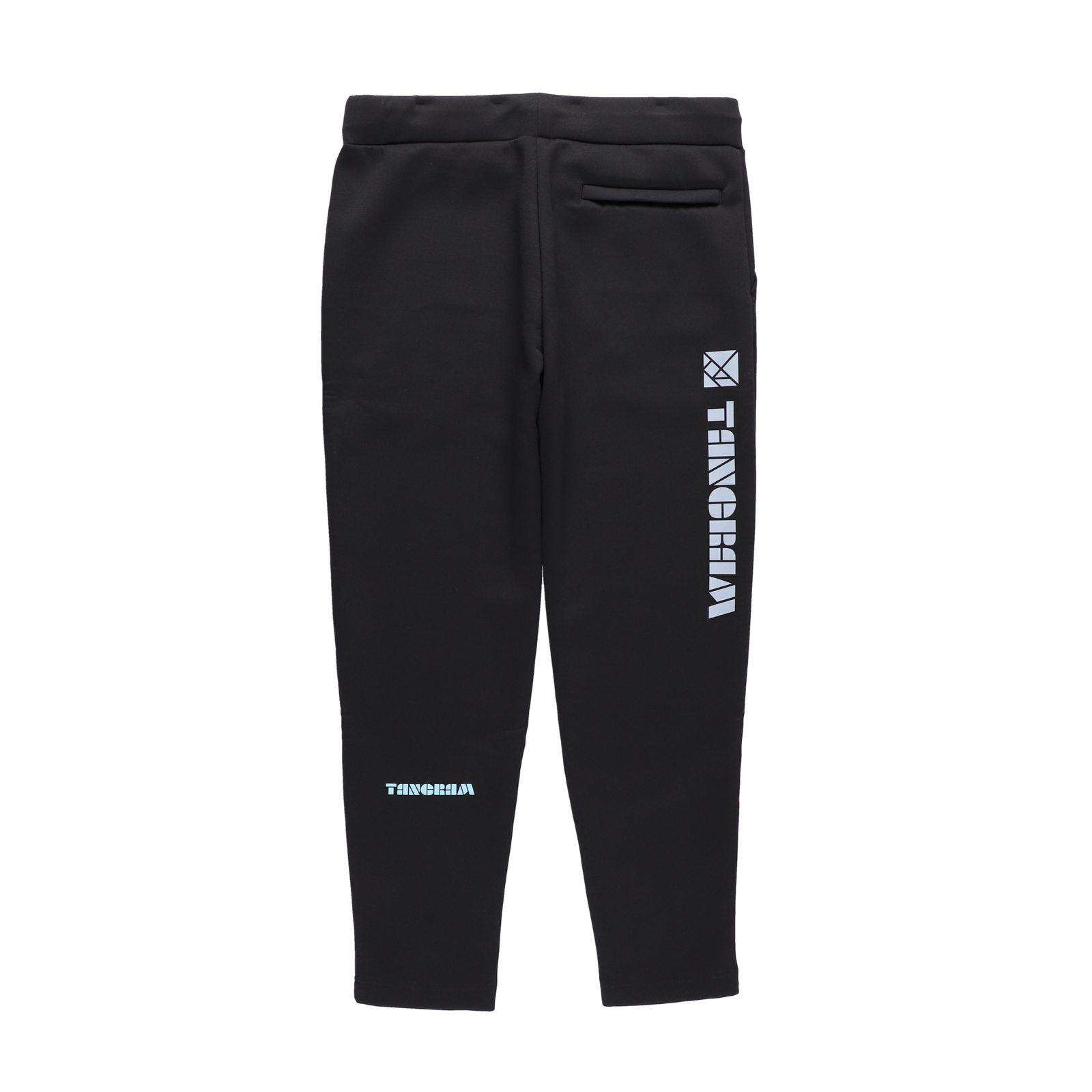 DOUBLE KNIT VERTICAL TURF LOGO PANTS BLACK TGA-MP85 – TANGRAM