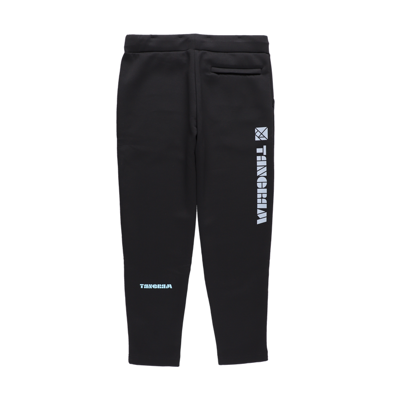 DOUBLE KNIT VERTICAL TURF LOGO PANTS BLACK TGA-MP85