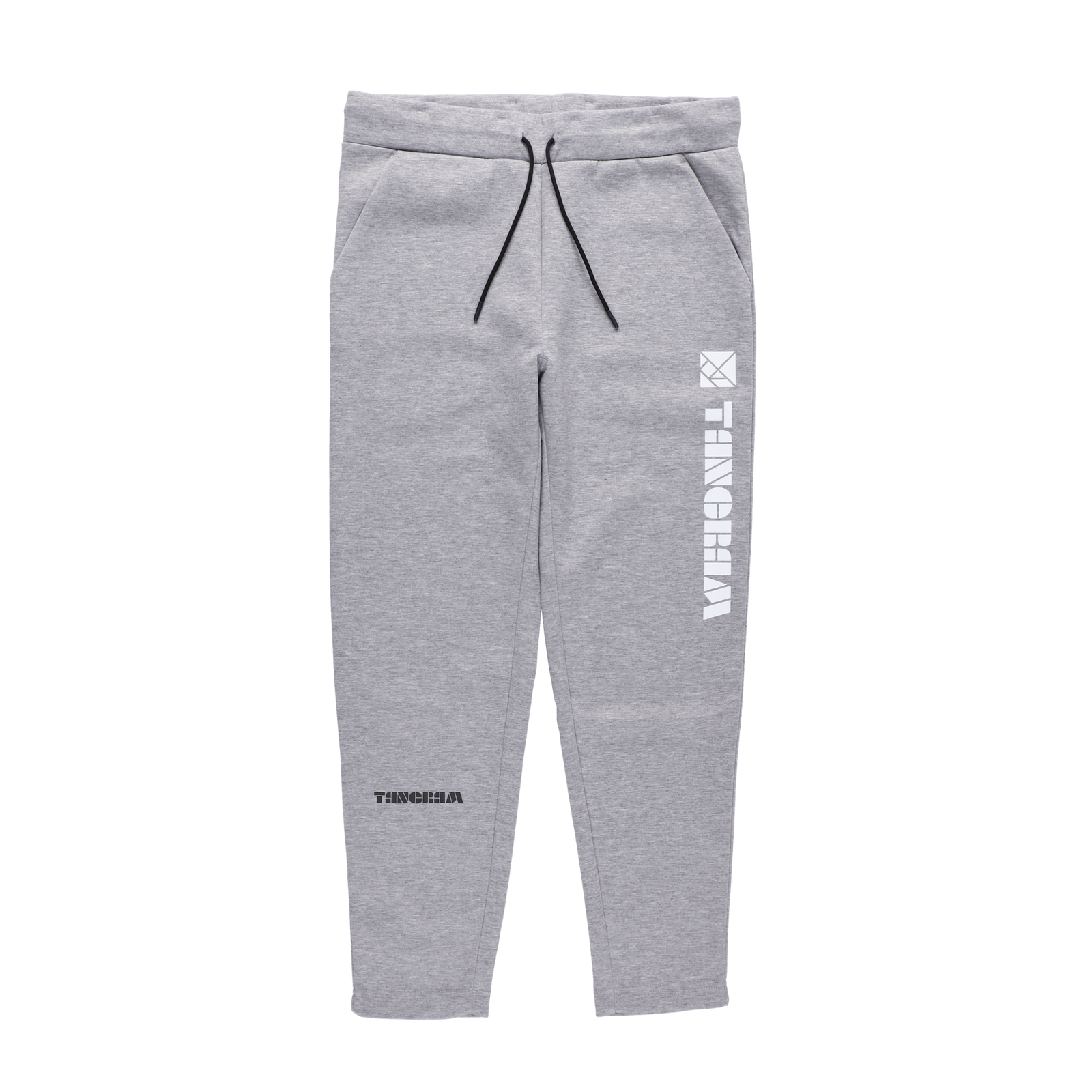 DOUBLE KNIT VERTICAL TURF LOGO PANTS GRAY TGA-MP85 – TANGRAM