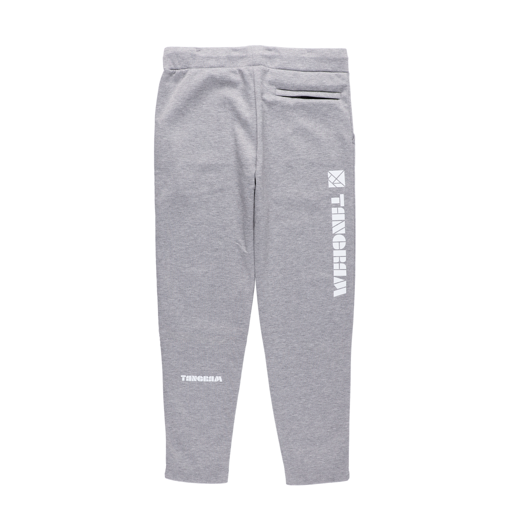 DOUBLE KNIT VERTICAL TURF LOGO PANTS GRAY TGA-MP85 – TANGRAM